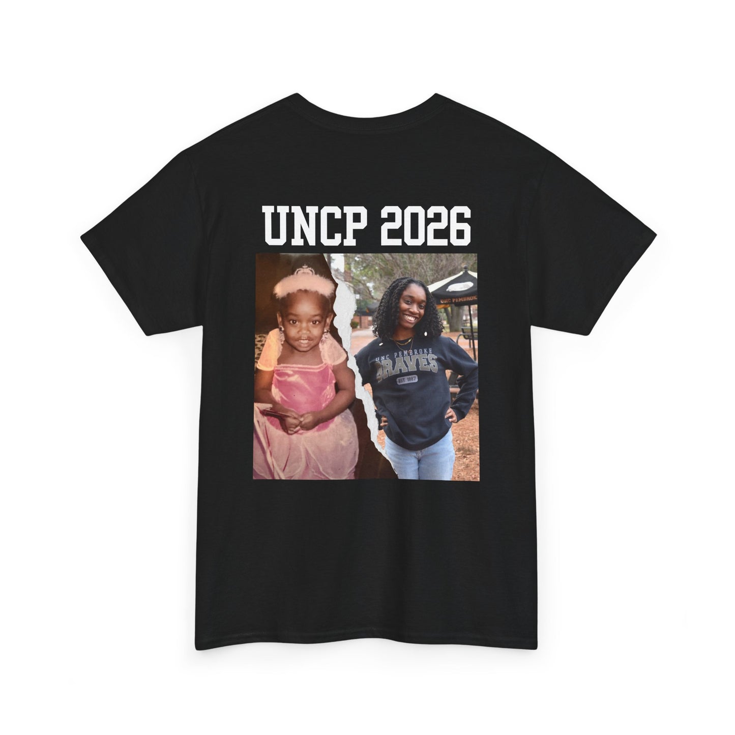 Proud Brother of the Graduate Tee — Personalized Graduation Shirt (Name & Photo, UNCP 2026)