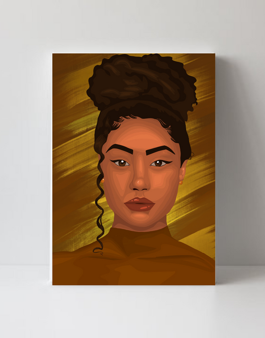Golden Hour Women- Photo Print