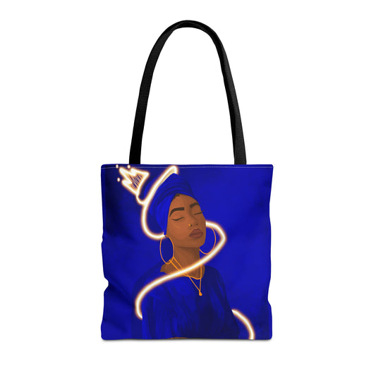 Art tote-Blue