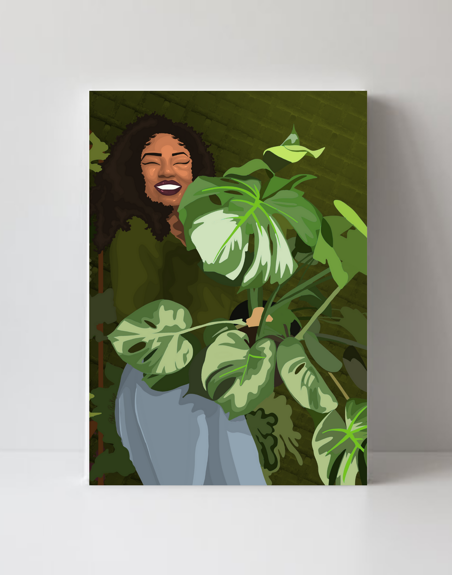 Plant Room- Canvas Print