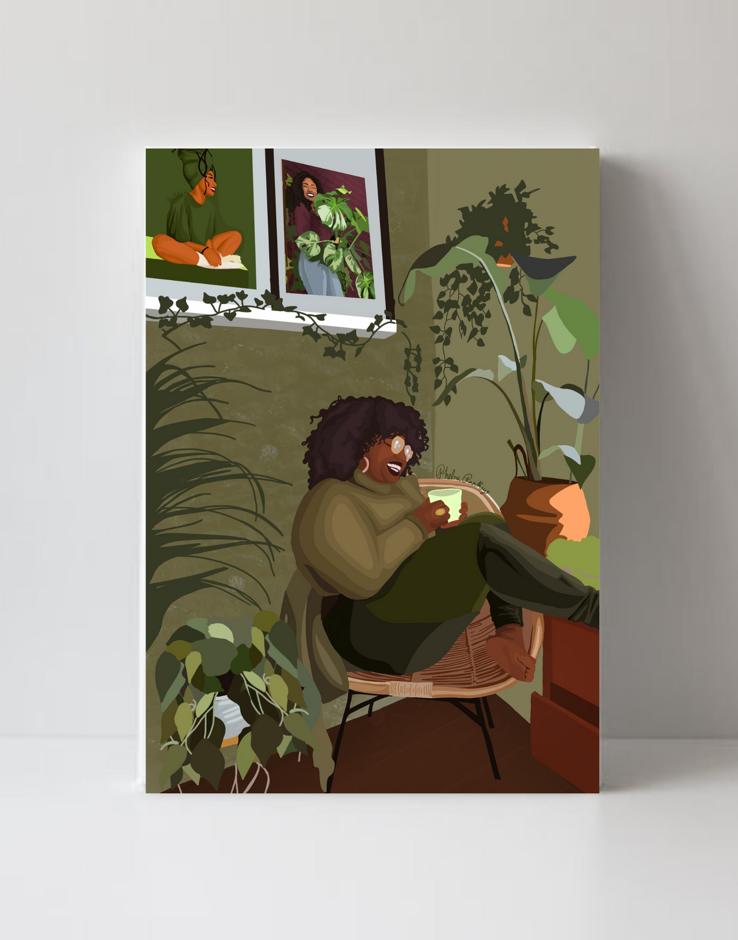 Tea Time-Canvas Print
