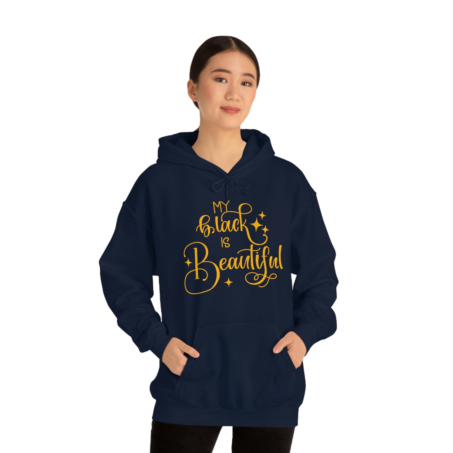 Black is Beautiful Hooded Sweatshirt