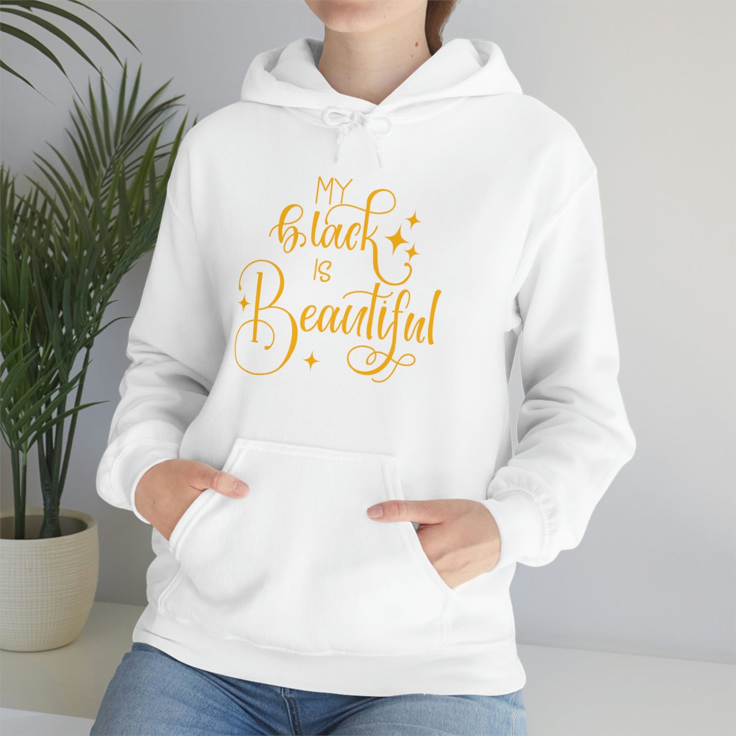 Black is Beautiful Hooded Sweatshirt