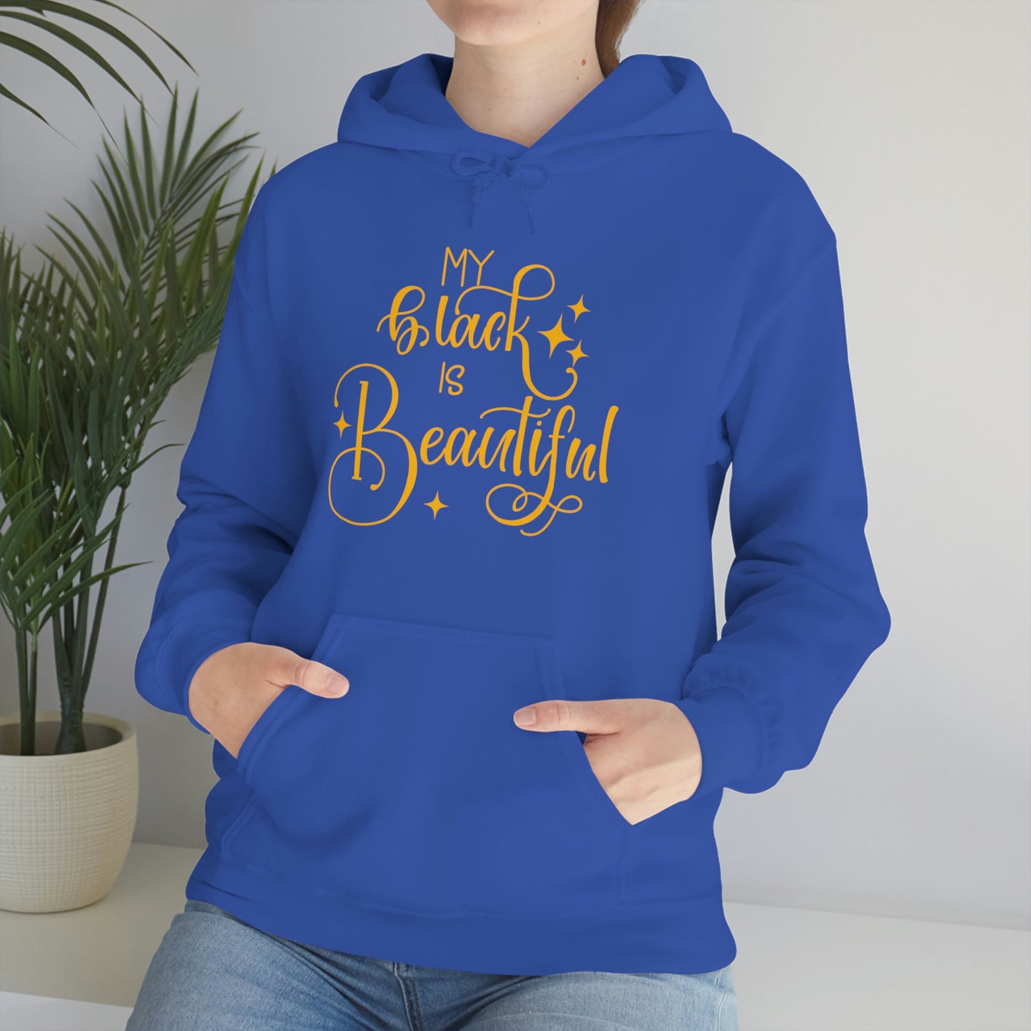 Black is Beautiful Hooded Sweatshirt