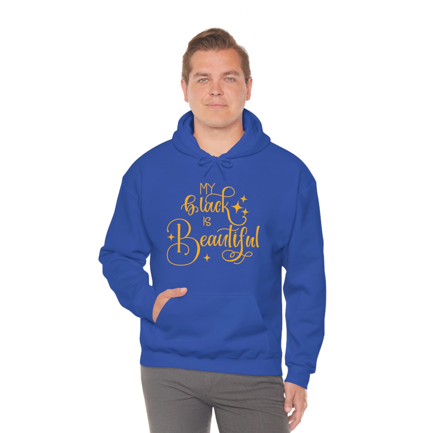 Black is Beautiful Hooded Sweatshirt