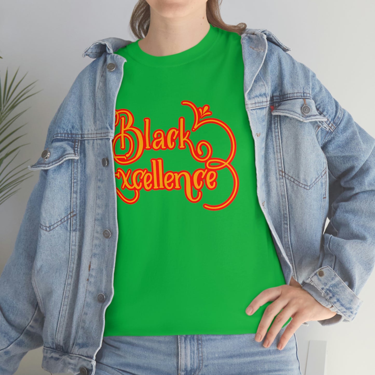 Black Excellence Tee-green