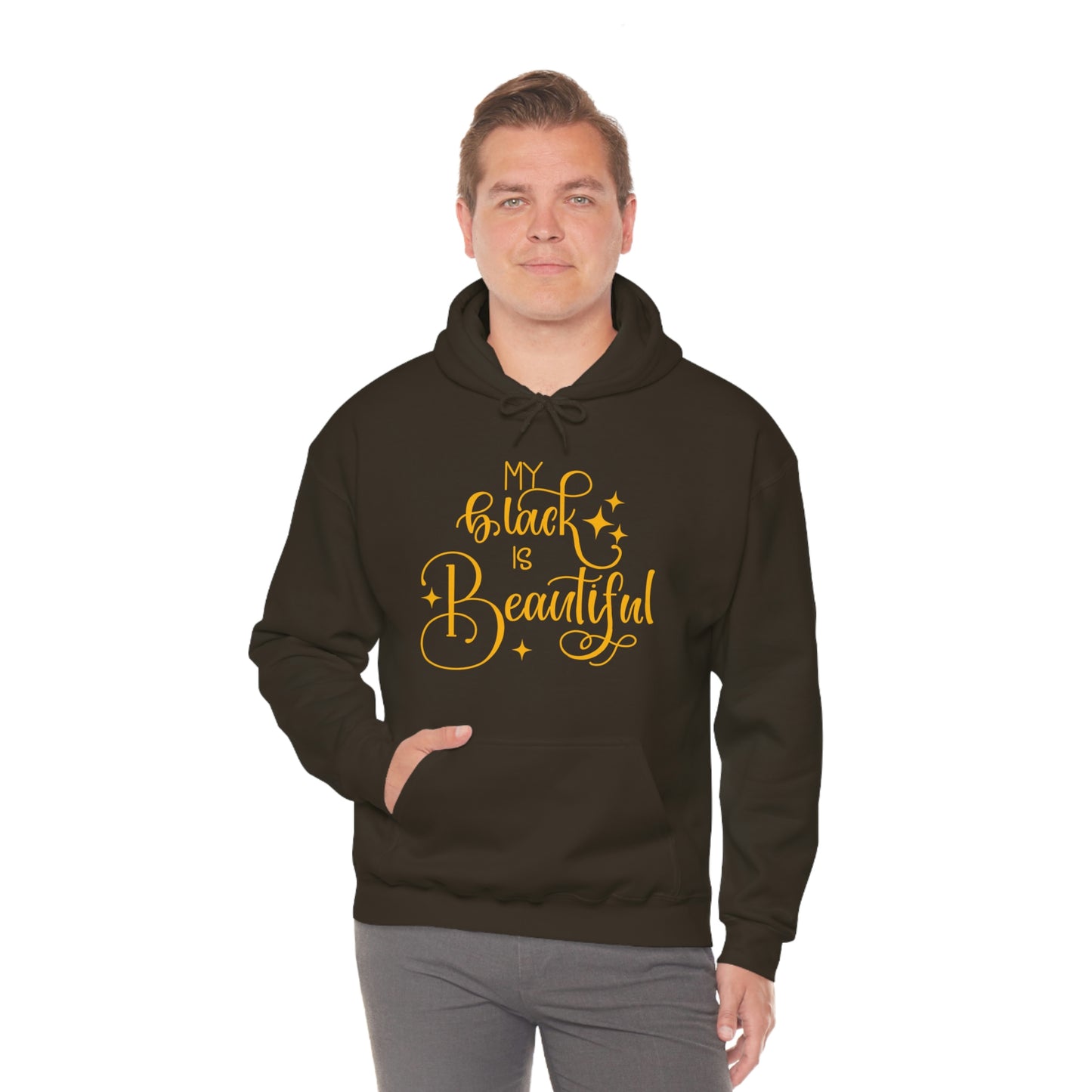 Black is Beautiful Hooded Sweatshirt