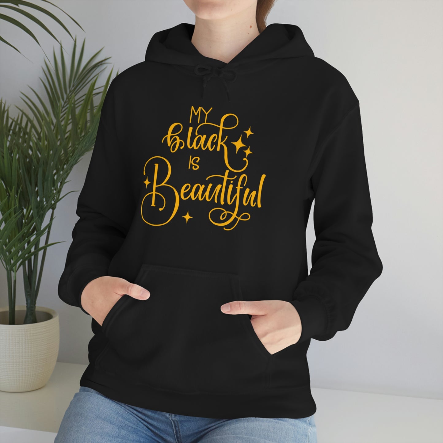 Black is Beautiful Hooded Sweatshirt