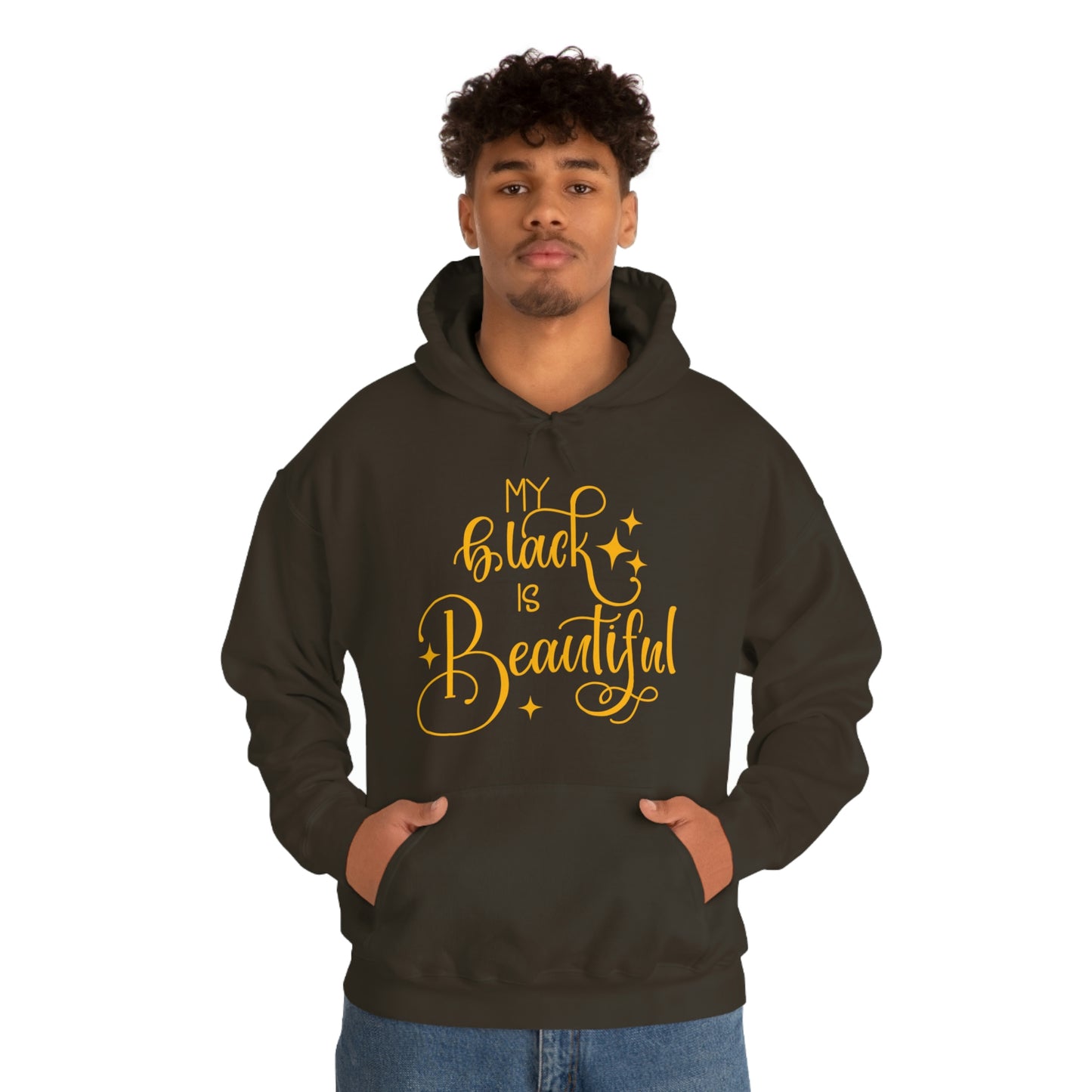 Black is Beautiful Hooded Sweatshirt