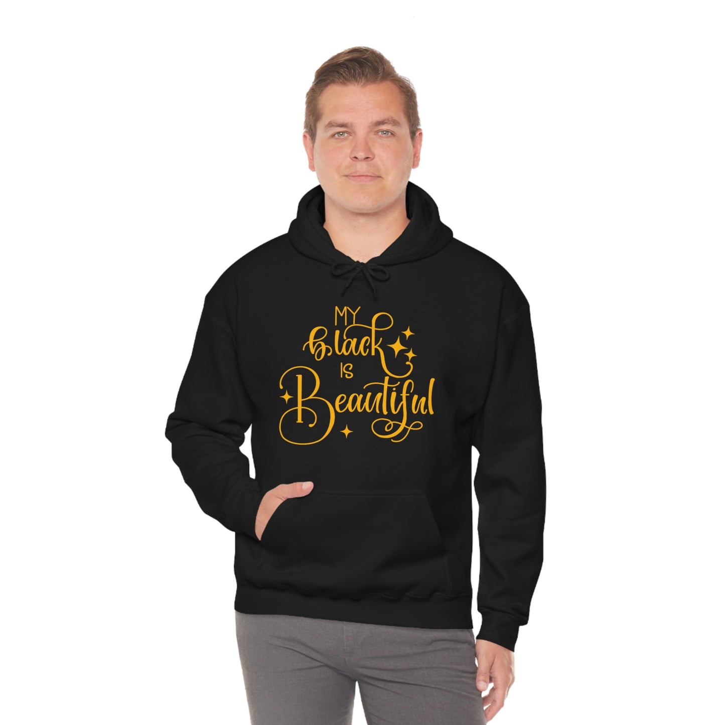 Black is Beautiful Hooded Sweatshirt