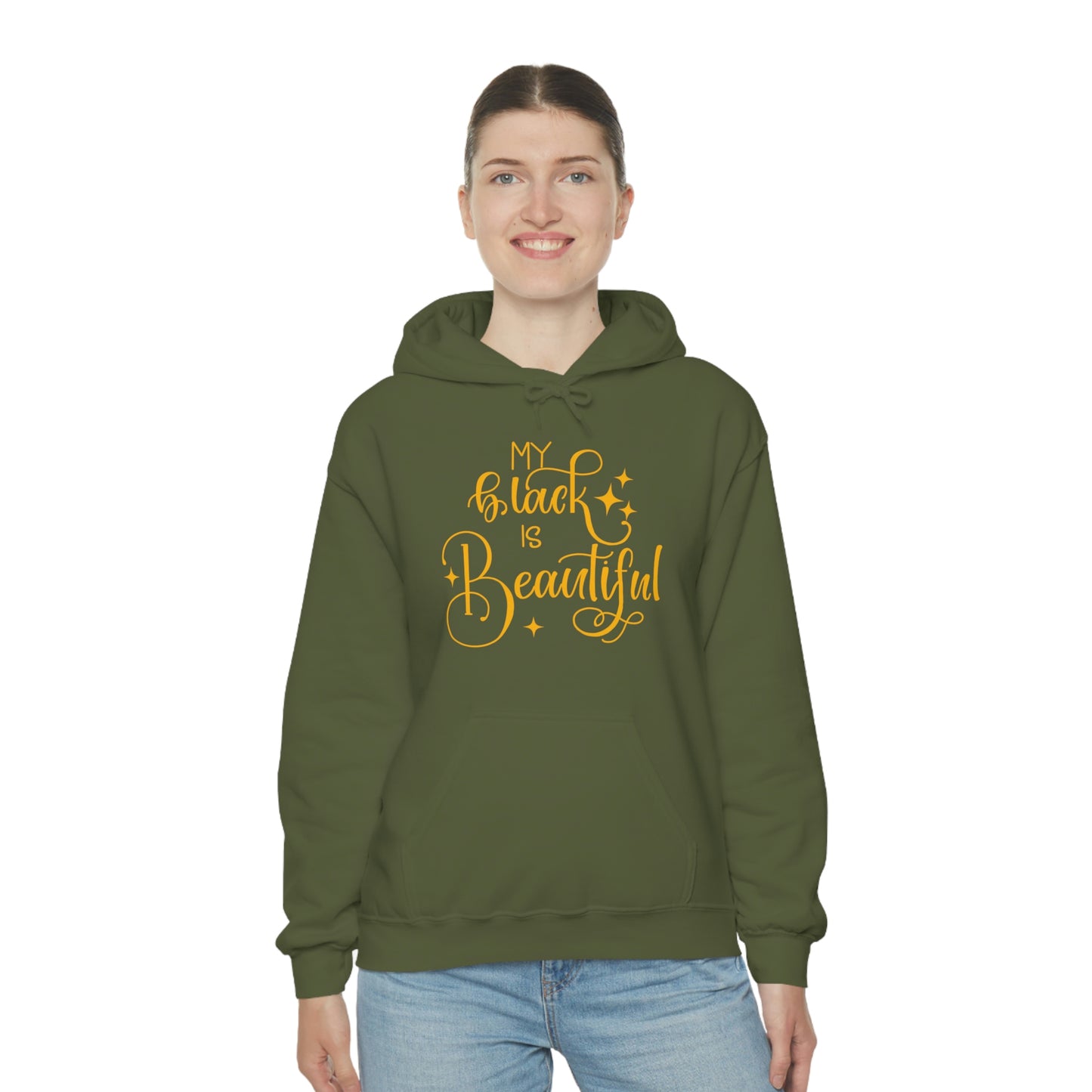 Black is Beautiful Hooded Sweatshirt