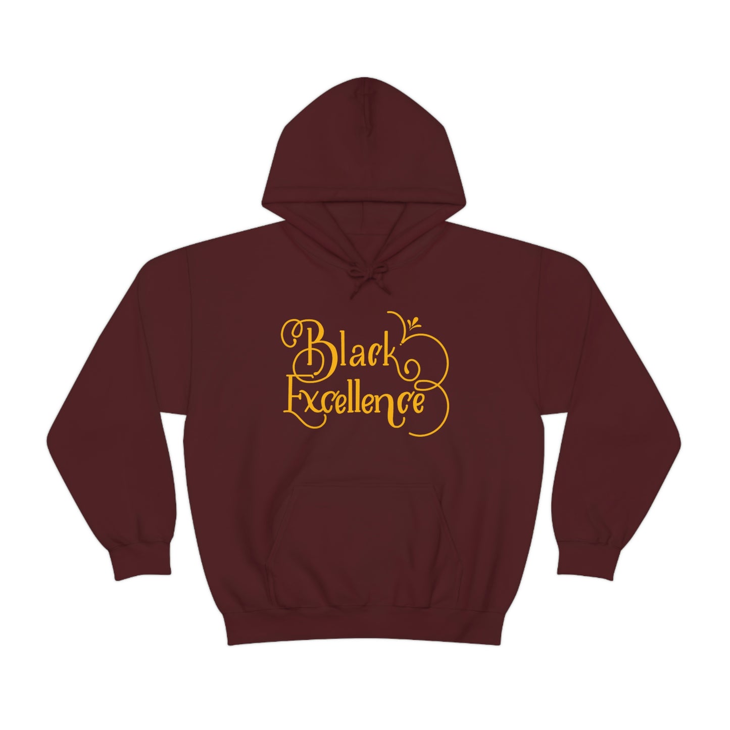 Black Excellence Hooded Sweatshirt