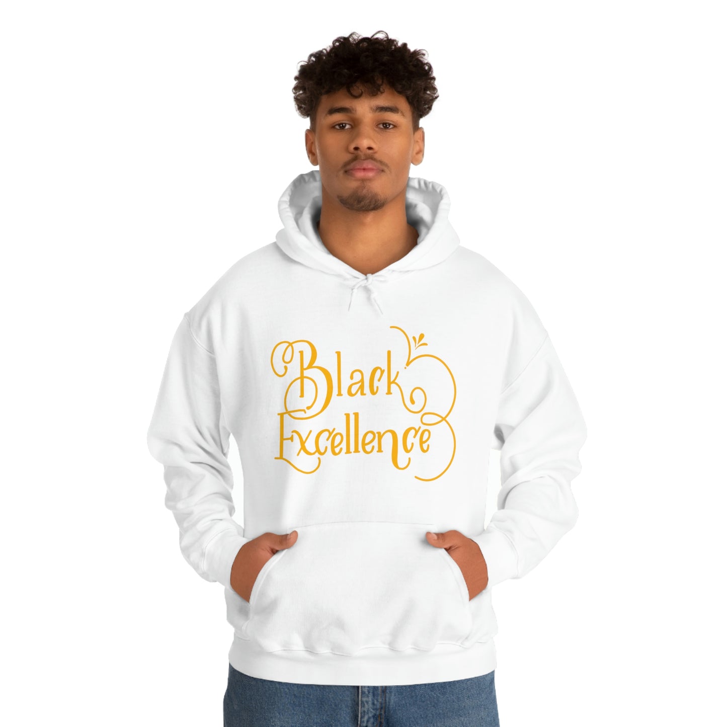Black Excellence Hooded Sweatshirt
