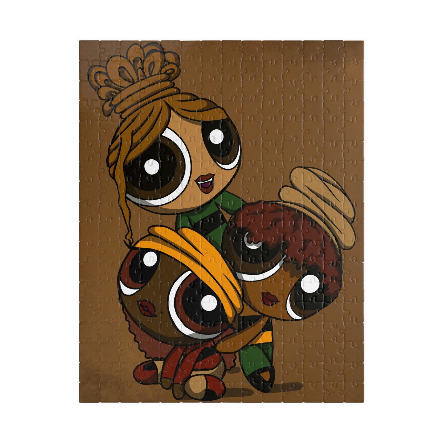 Powerpuff series-friends- Puzzle (110, 252, 500, 1014-piece)