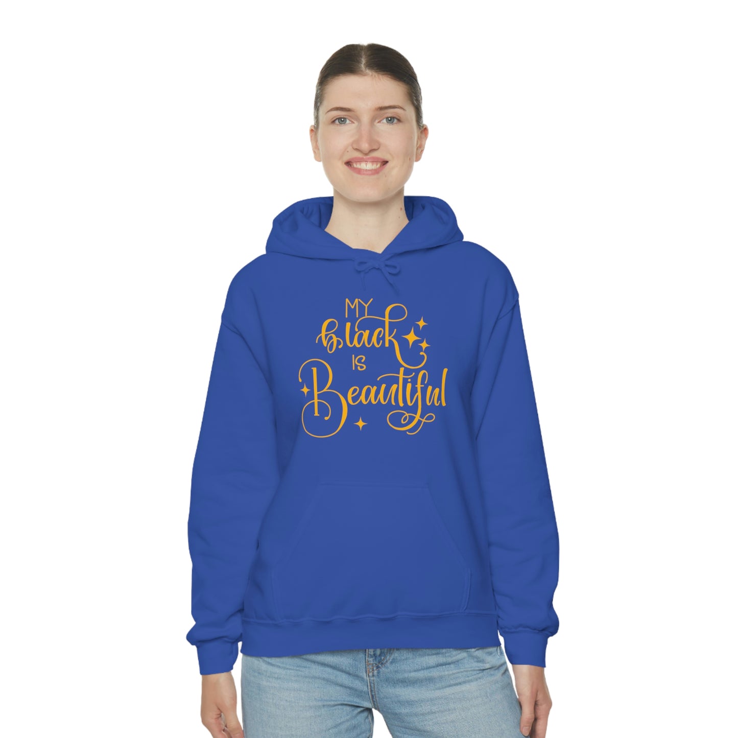Black is Beautiful Hooded Sweatshirt