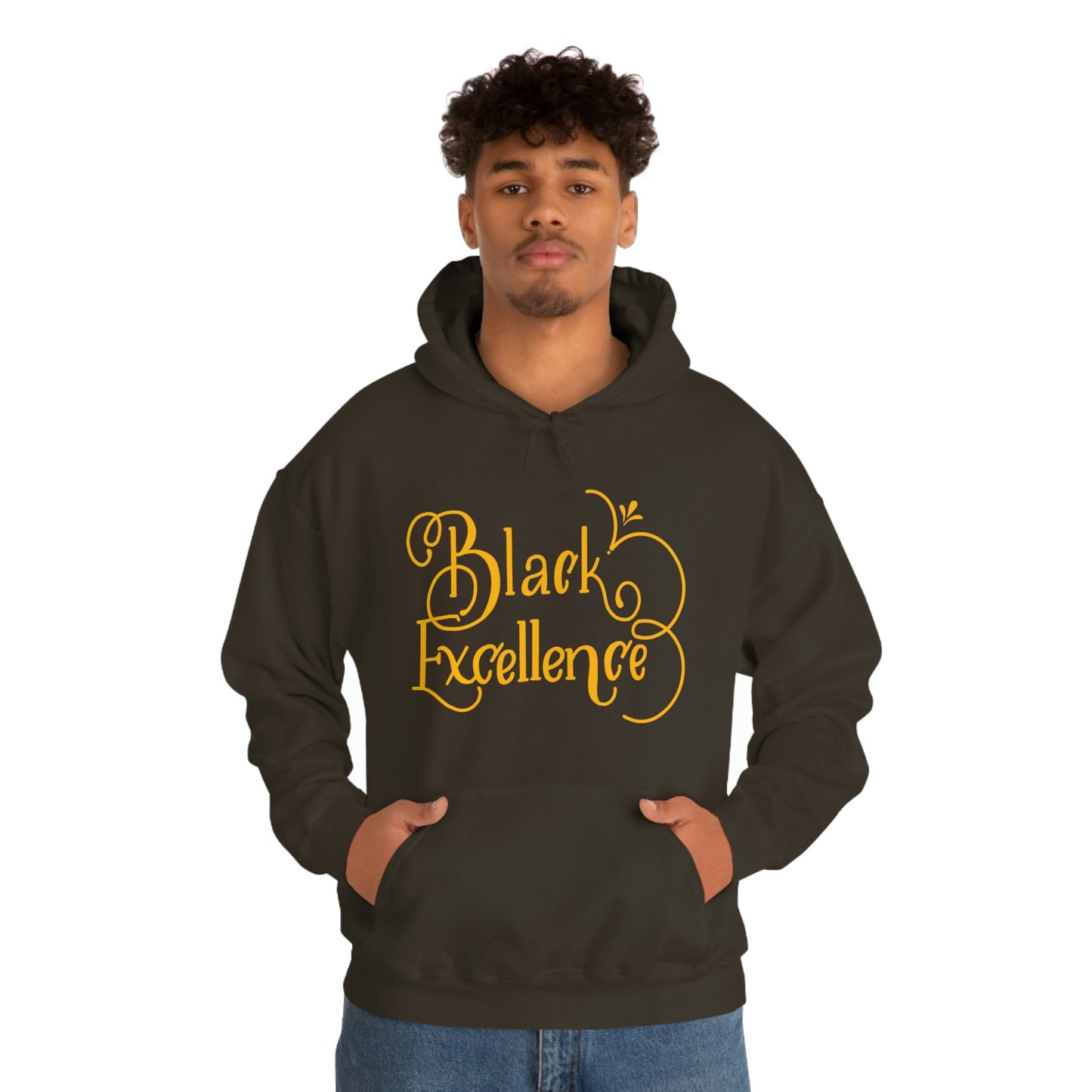 Black Excellence Hooded Sweatshirt