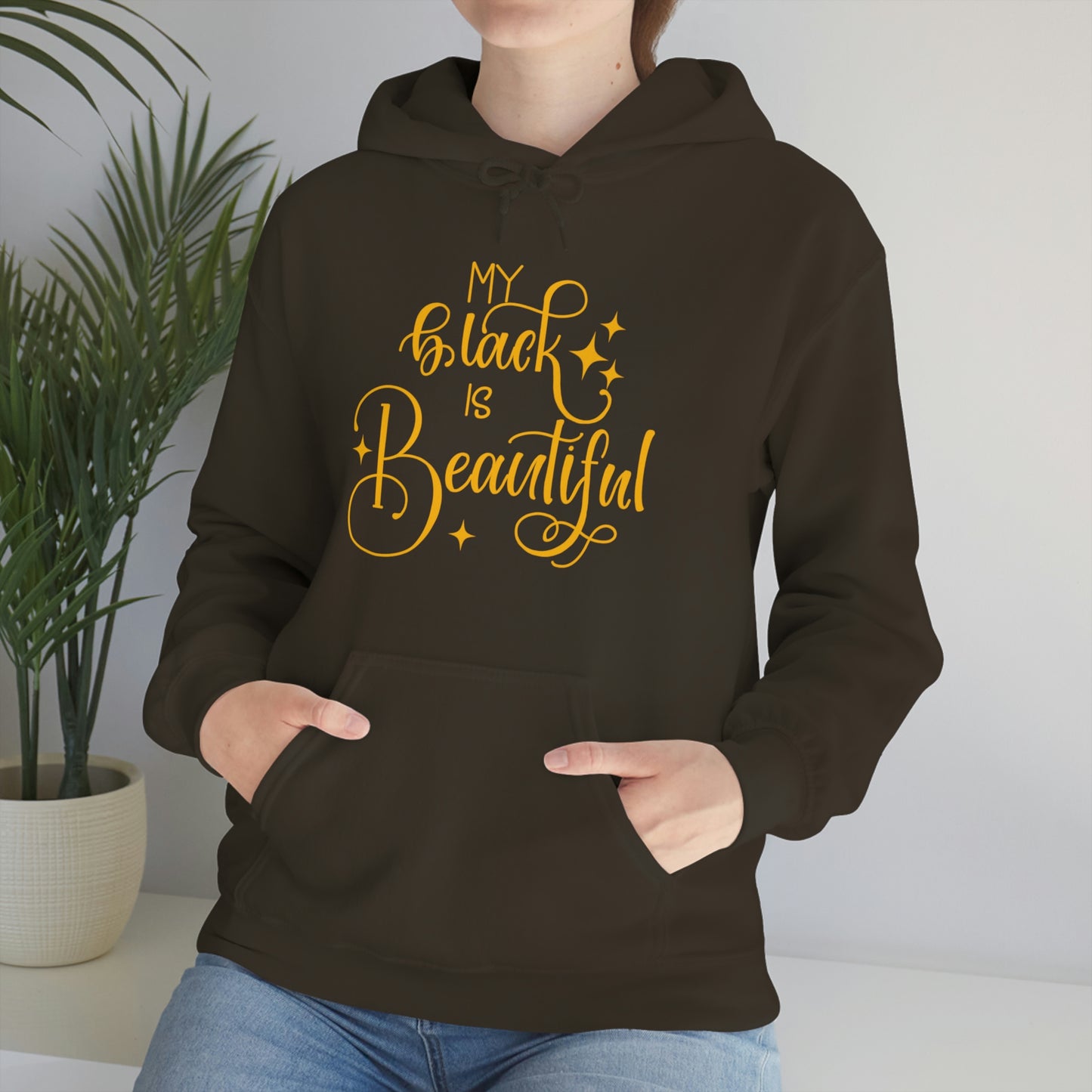 Black is Beautiful Hooded Sweatshirt