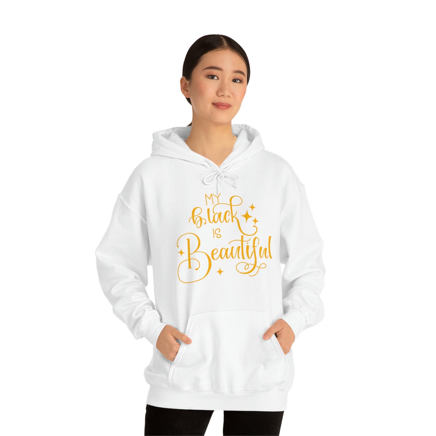 Black is Beautiful Hooded Sweatshirt