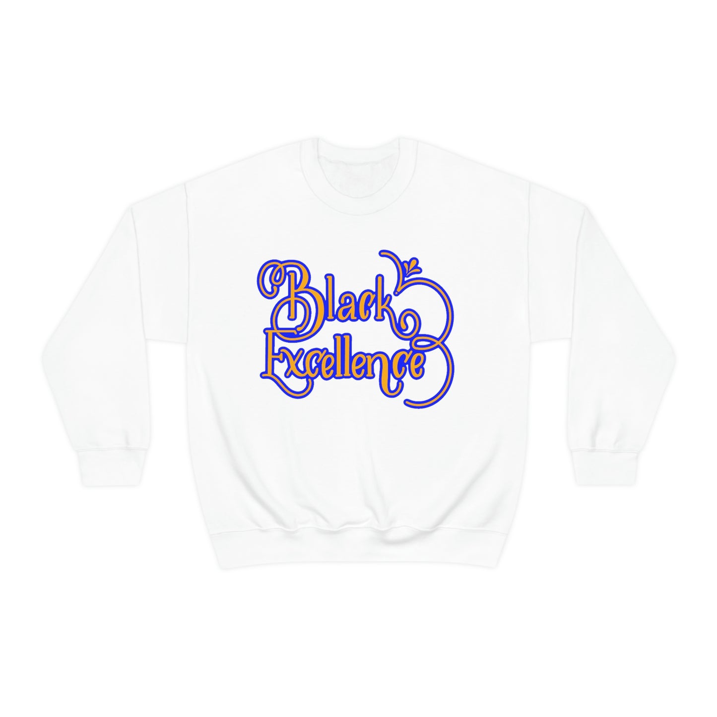 HBCU Unisex Heavy Blend™ Crewneck Sweatshirt*Blue and Gold*