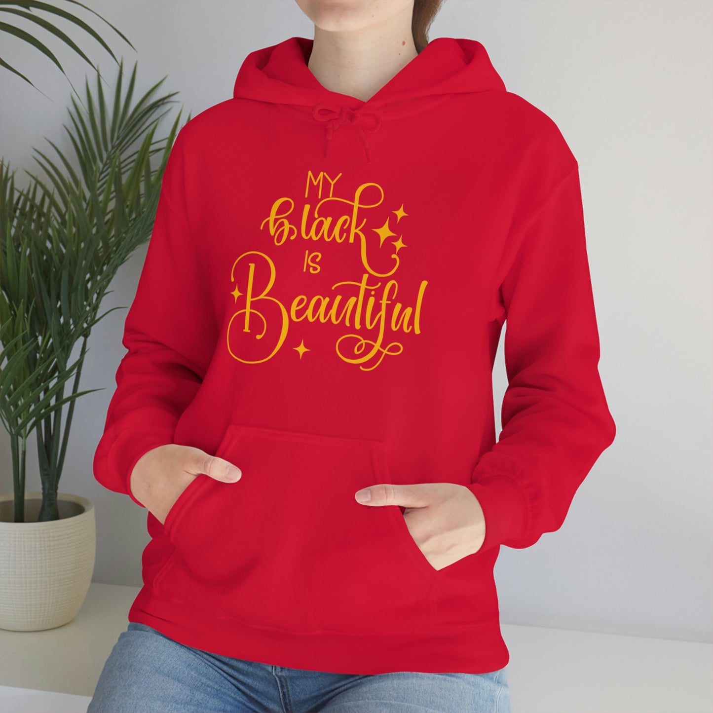 Black is Beautiful Hooded Sweatshirt