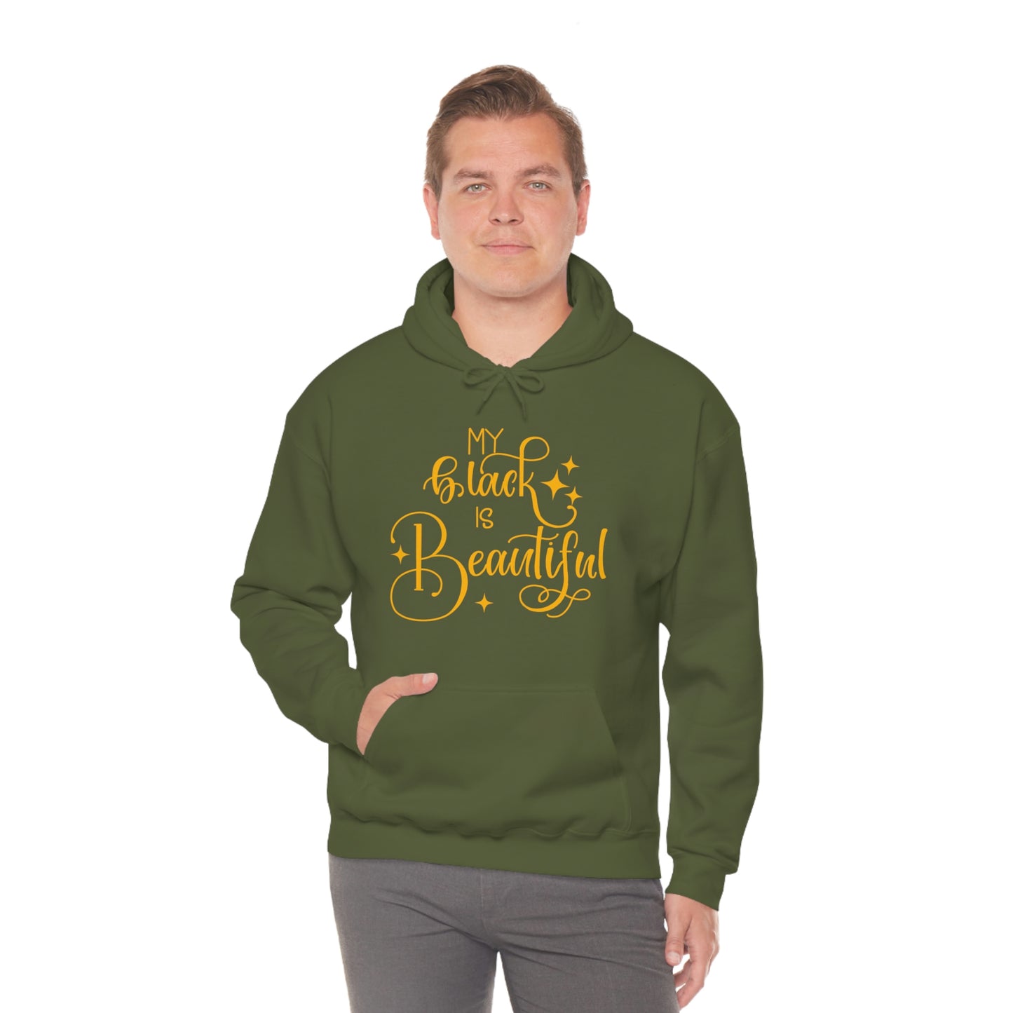 Black is Beautiful Hooded Sweatshirt
