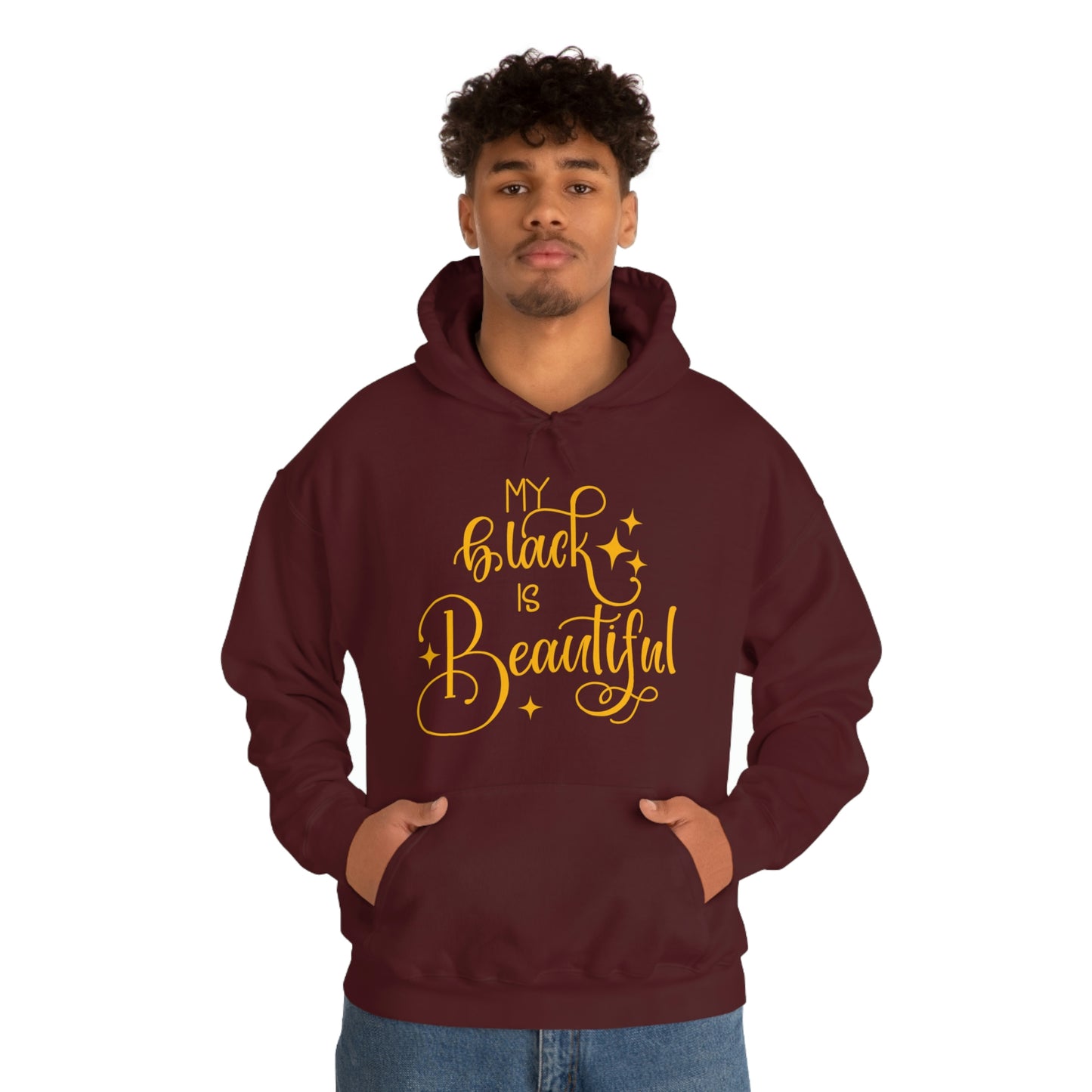 Black is Beautiful Hooded Sweatshirt