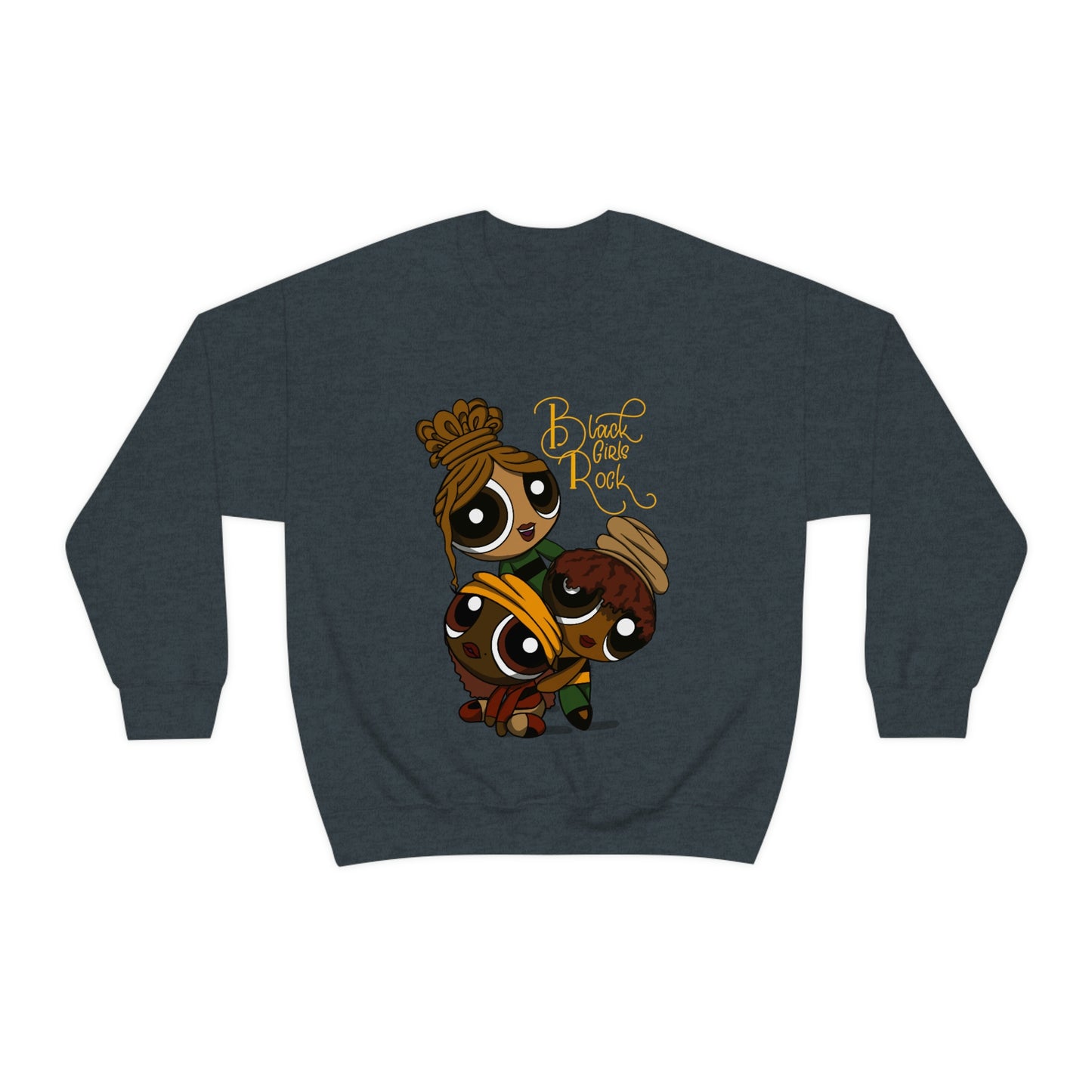 Black girl cartoon Sweatshirt