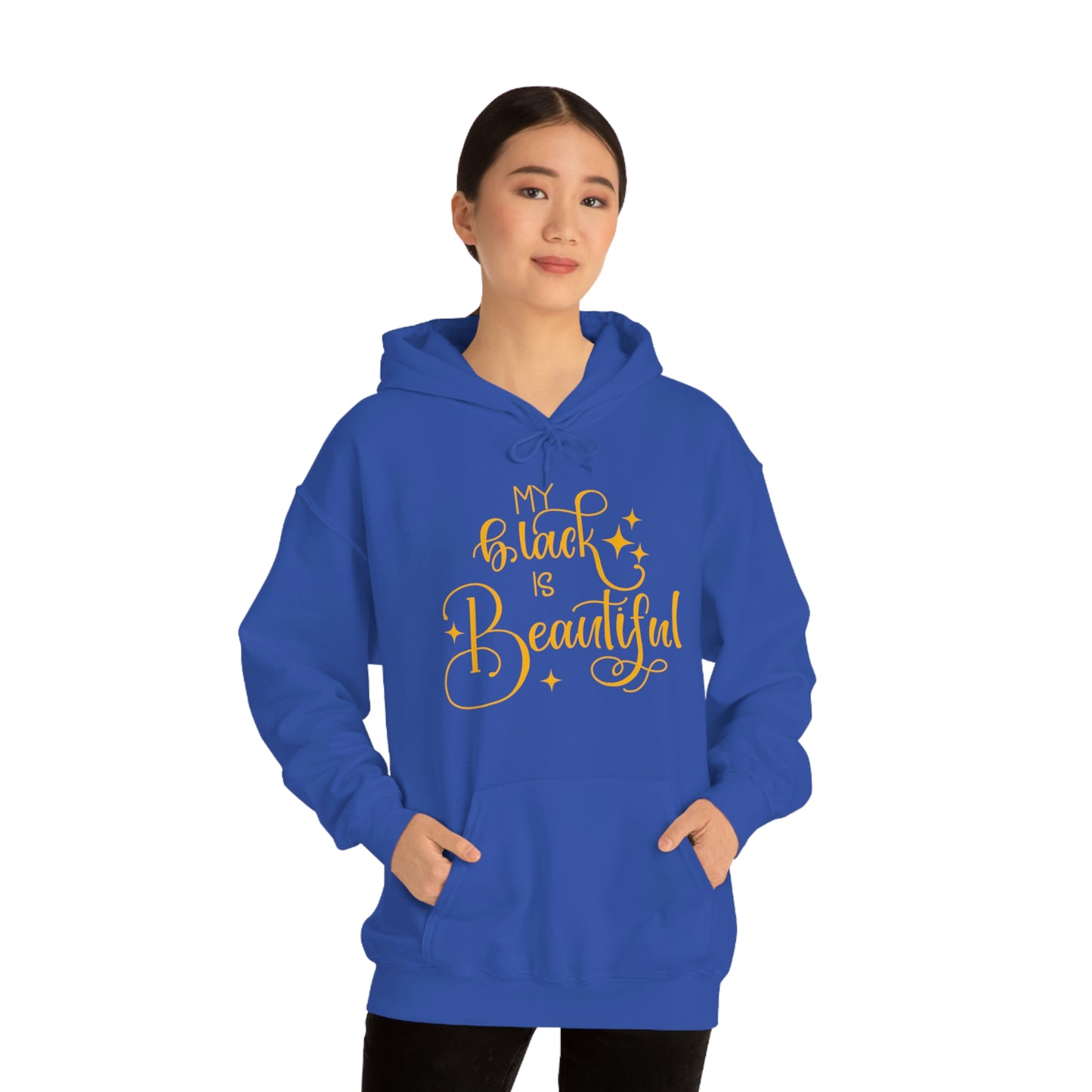 Black is Beautiful Hooded Sweatshirt