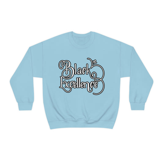 HBCU Unisex Heavy Blend™ Crewneck Sweatshirt*baby blue and Gold*