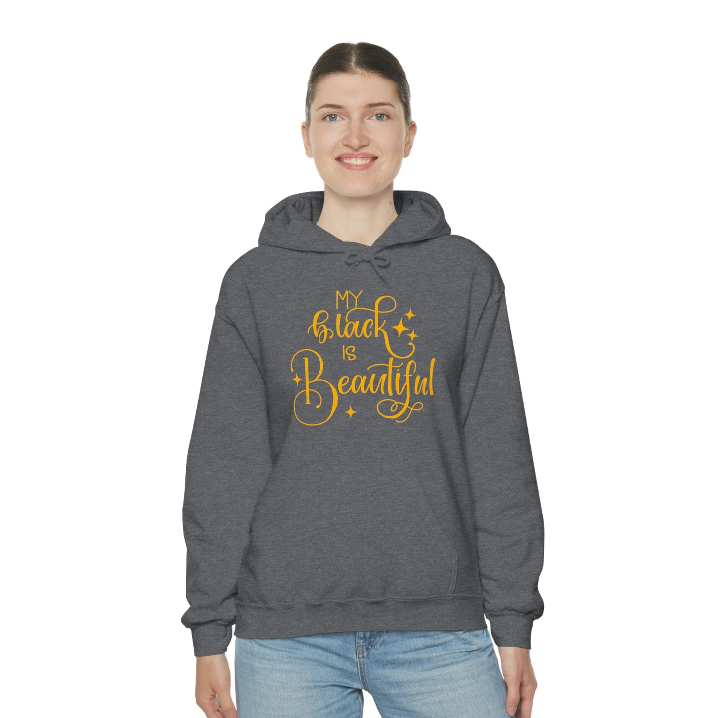 Black is Beautiful Hooded Sweatshirt