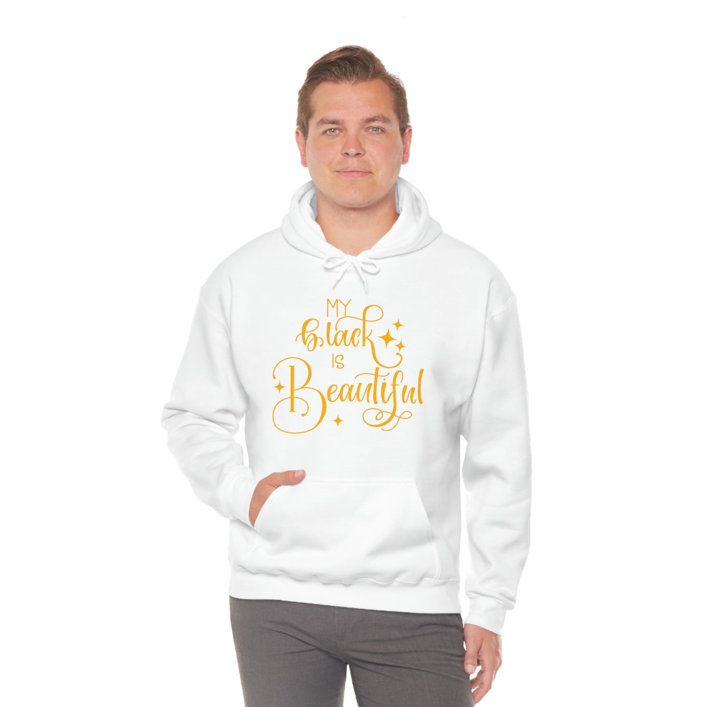 Black is Beautiful Hooded Sweatshirt