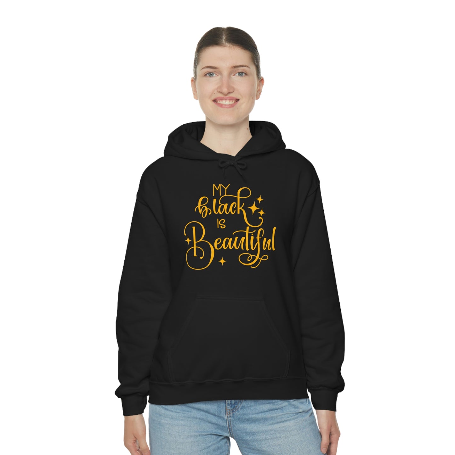 Black is Beautiful Hooded Sweatshirt