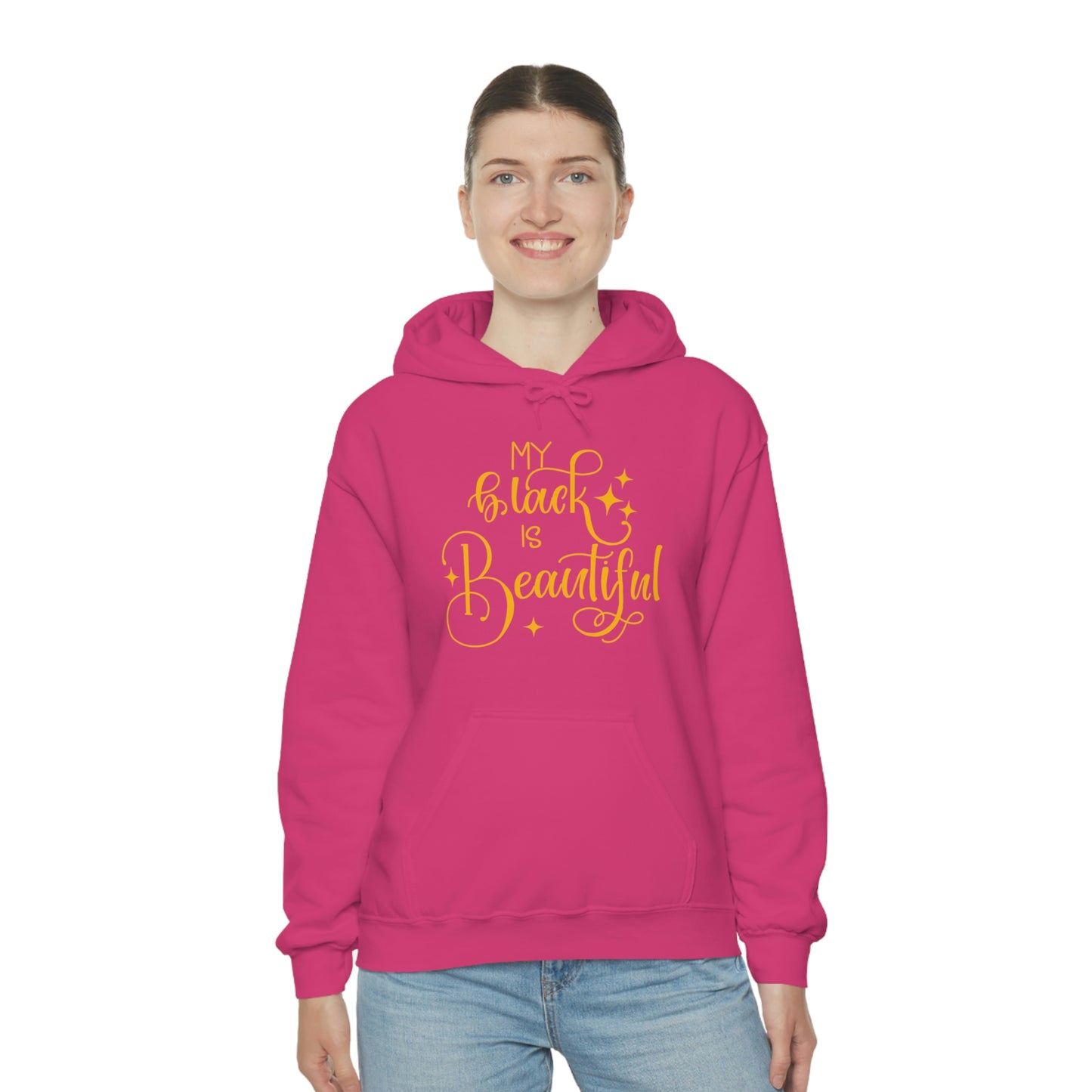 Black is Beautiful Hooded Sweatshirt