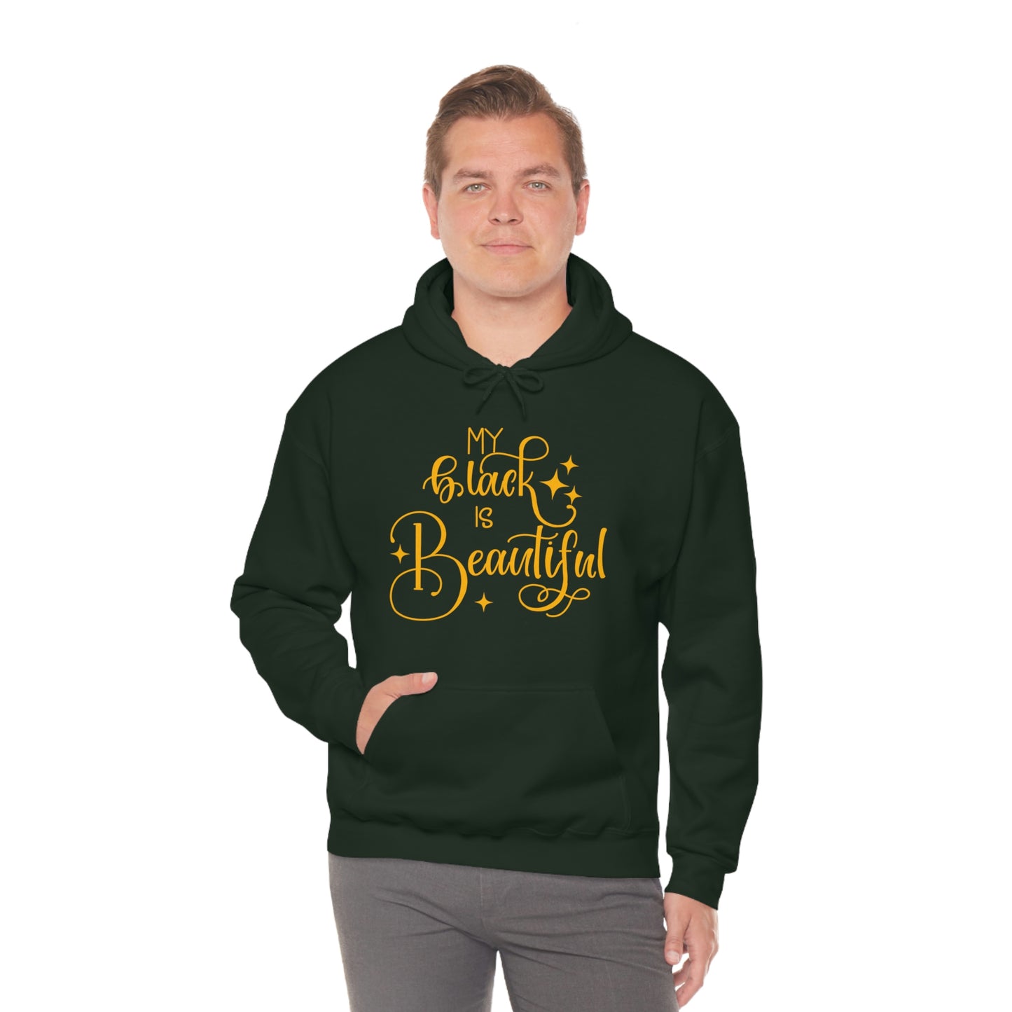 Black is Beautiful Hooded Sweatshirt