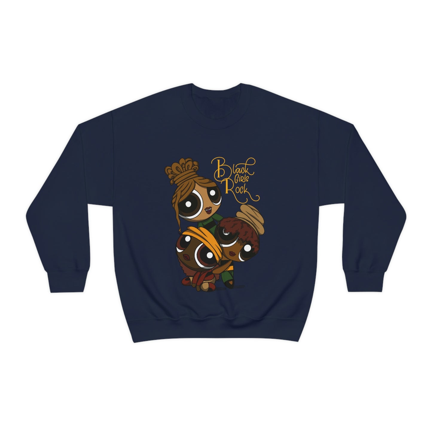 Black girl cartoon Sweatshirt