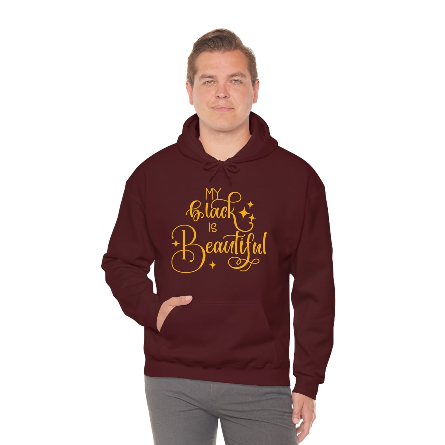 Black is Beautiful Hooded Sweatshirt