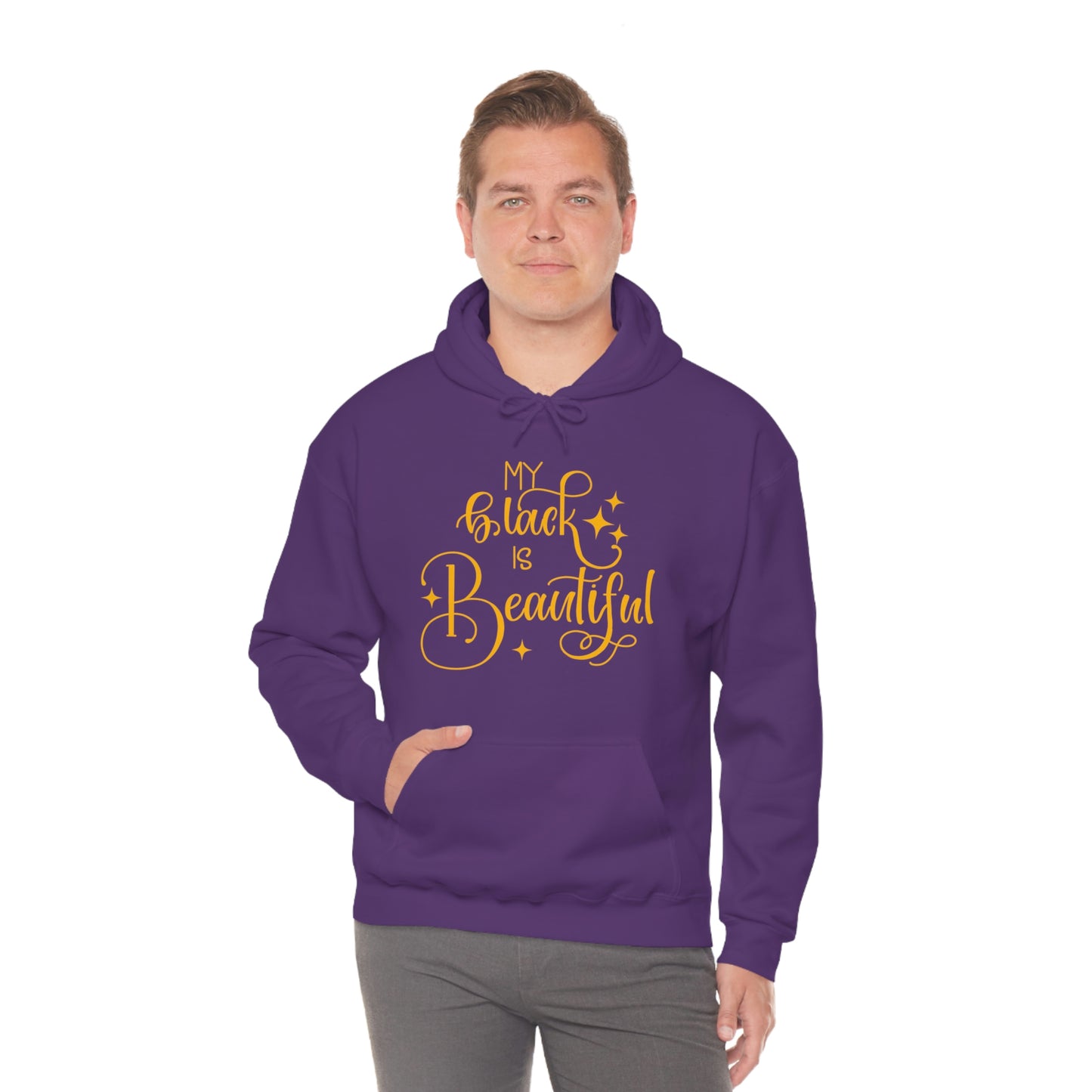 Black is Beautiful Hooded Sweatshirt