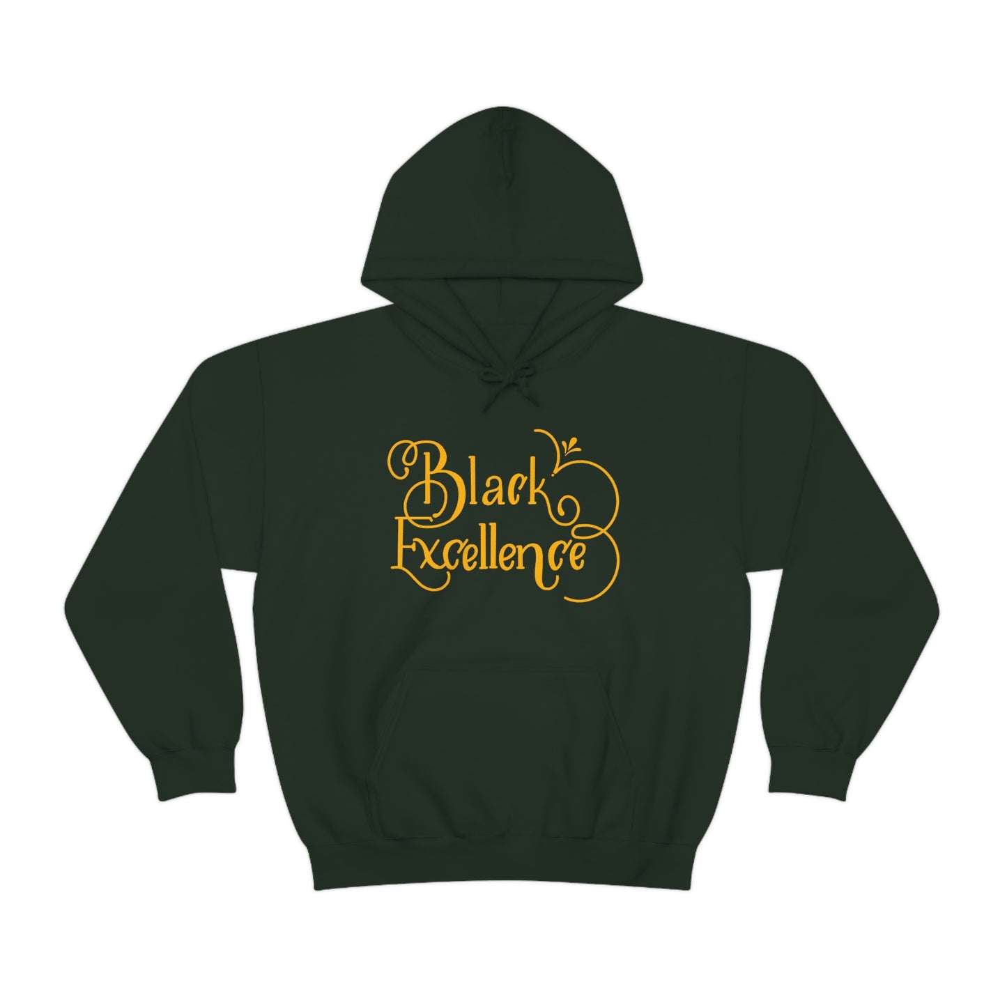 Black Excellence Hooded Sweatshirt