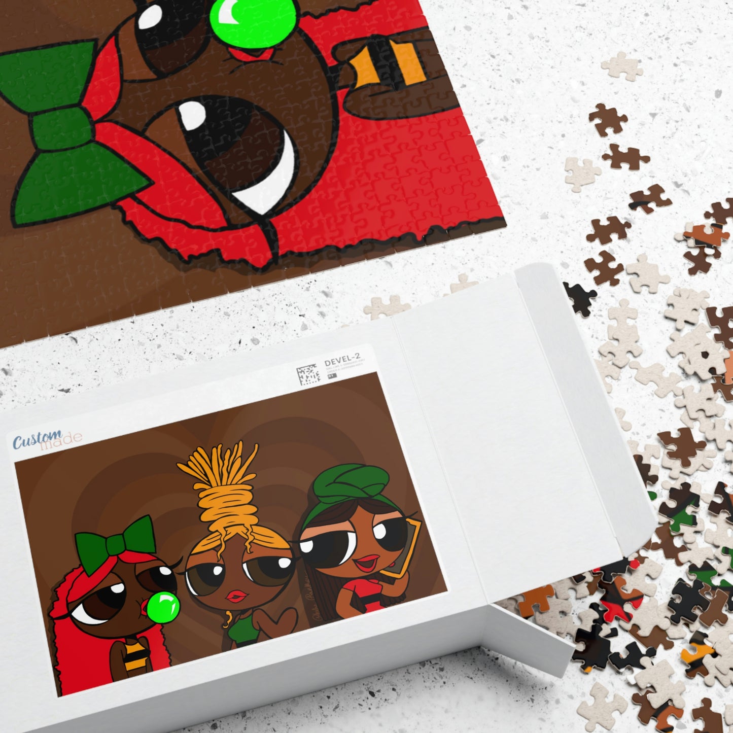 Power puff puzzle-Squad goals