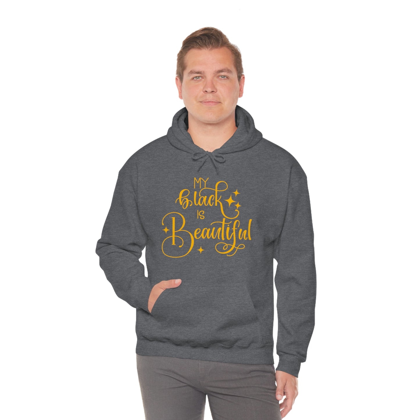 Black is Beautiful Hooded Sweatshirt