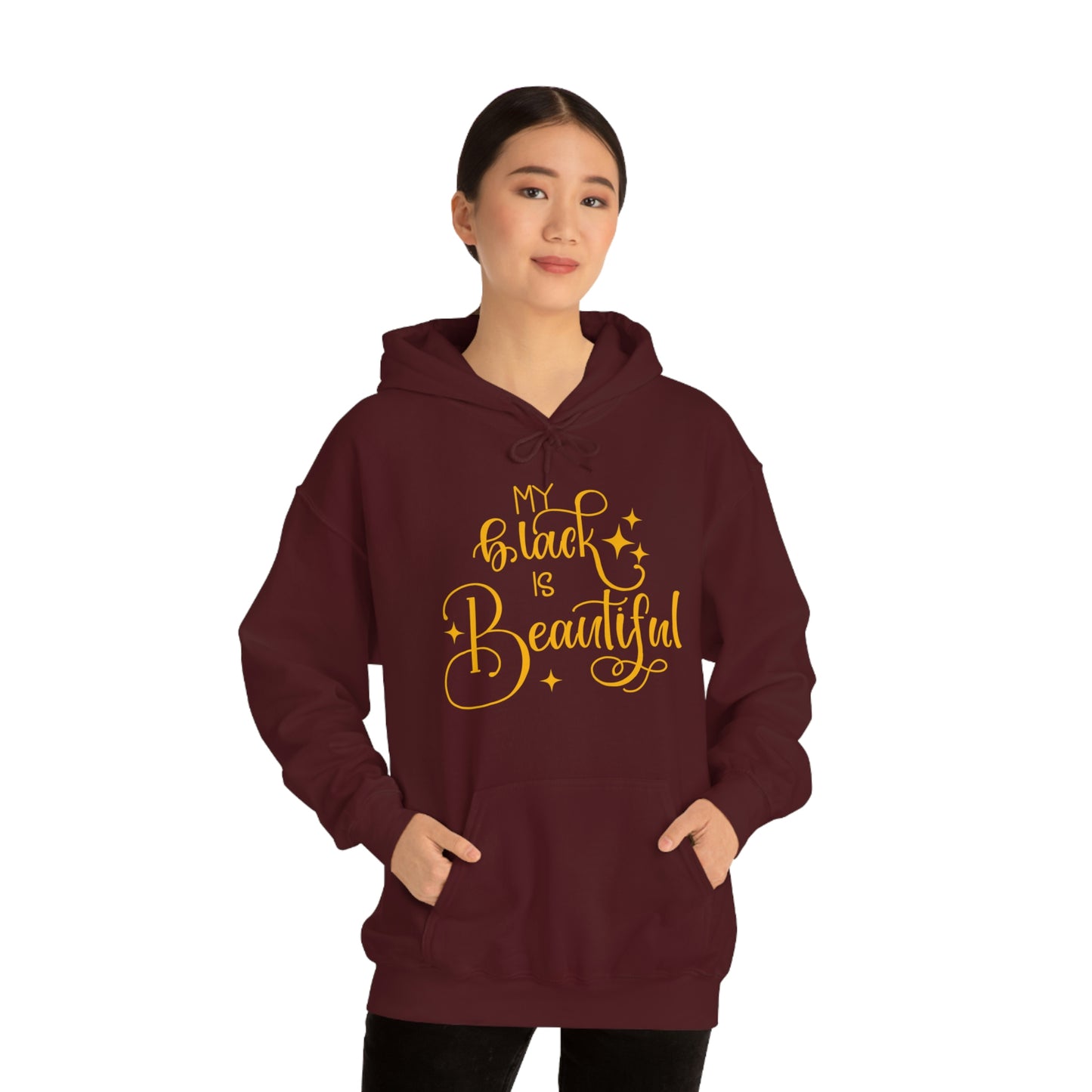Black is Beautiful Hooded Sweatshirt