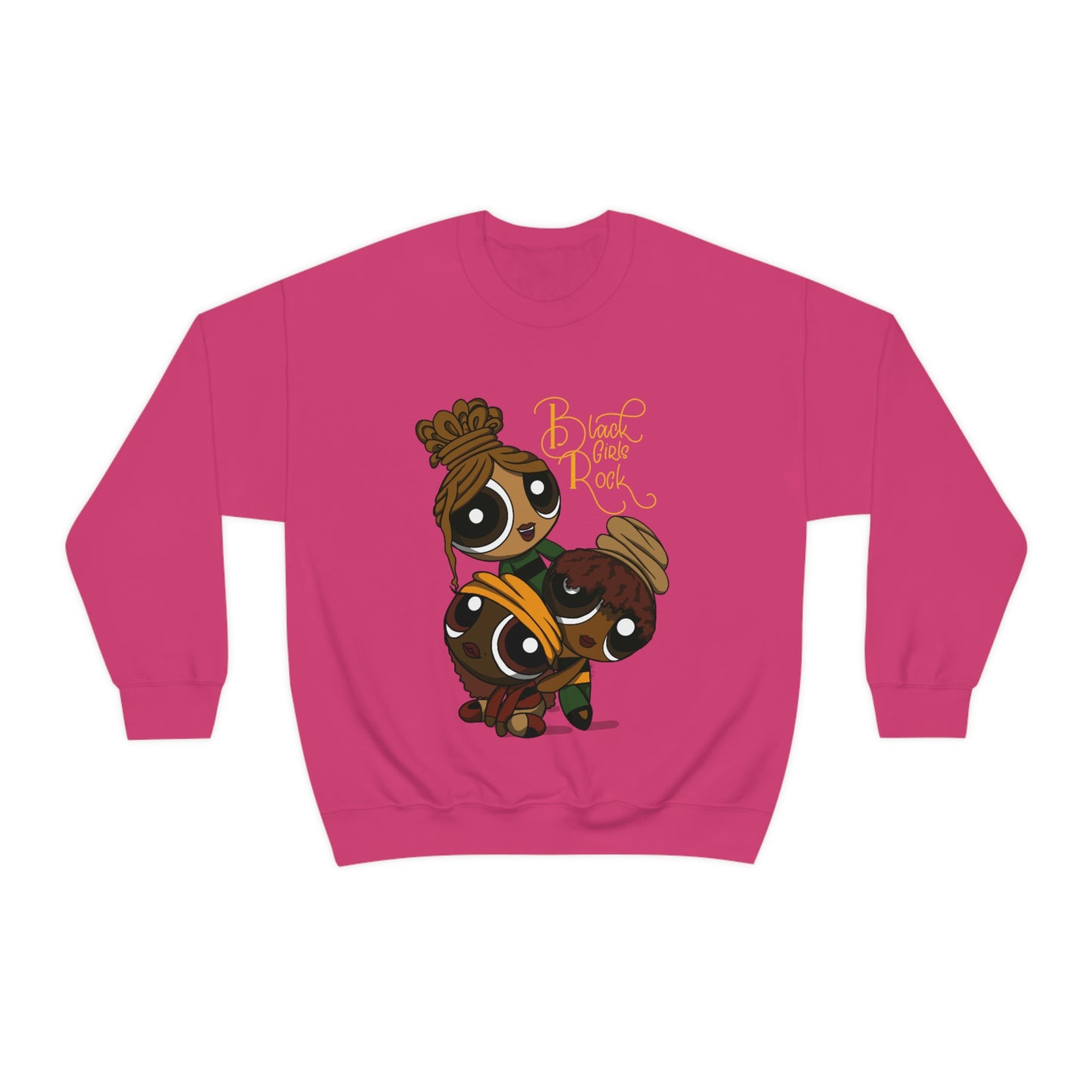 Black girl cartoon Sweatshirt