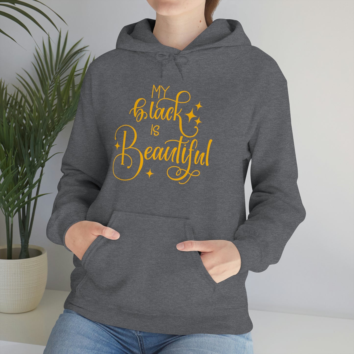 Black is Beautiful Hooded Sweatshirt