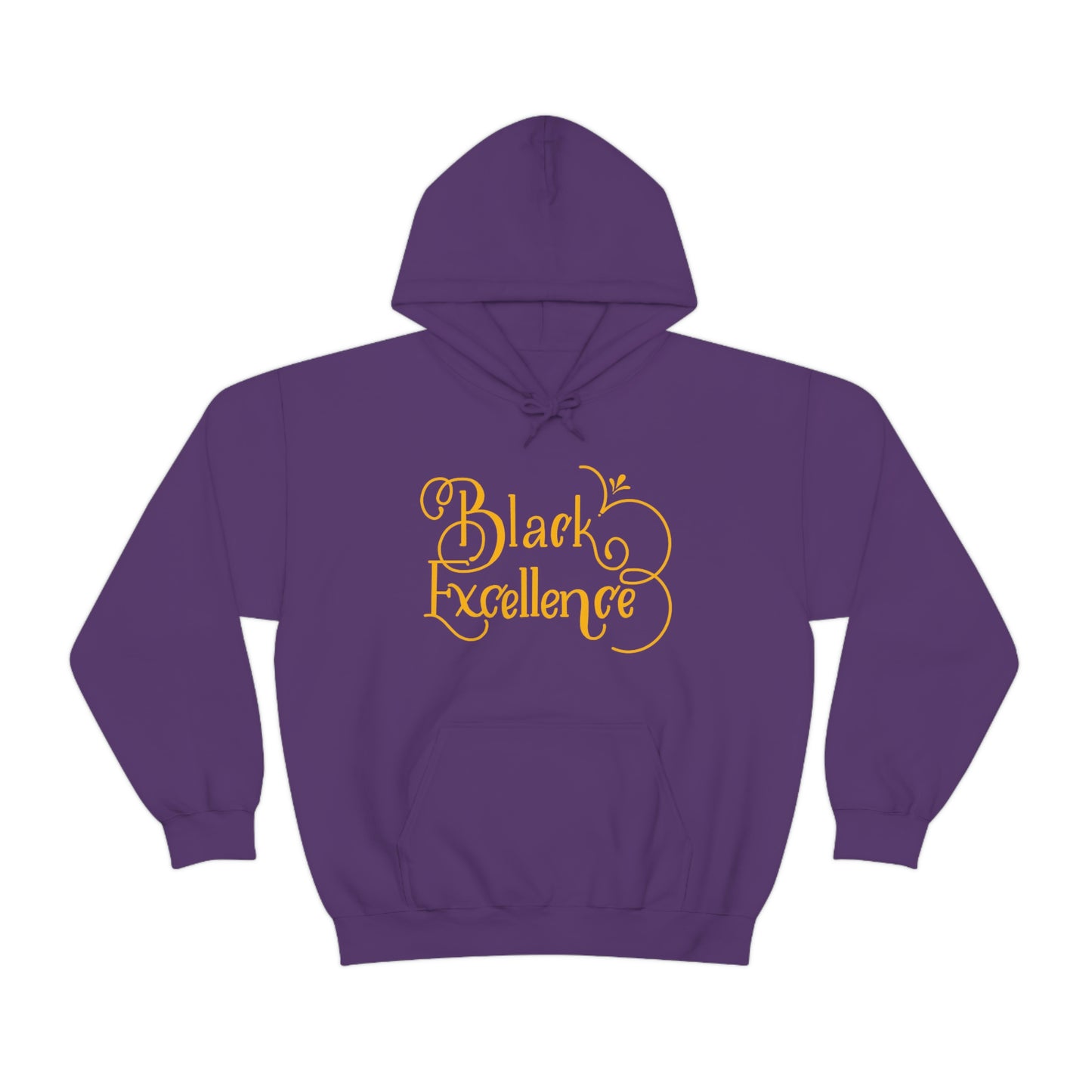 Black Excellence Hooded Sweatshirt