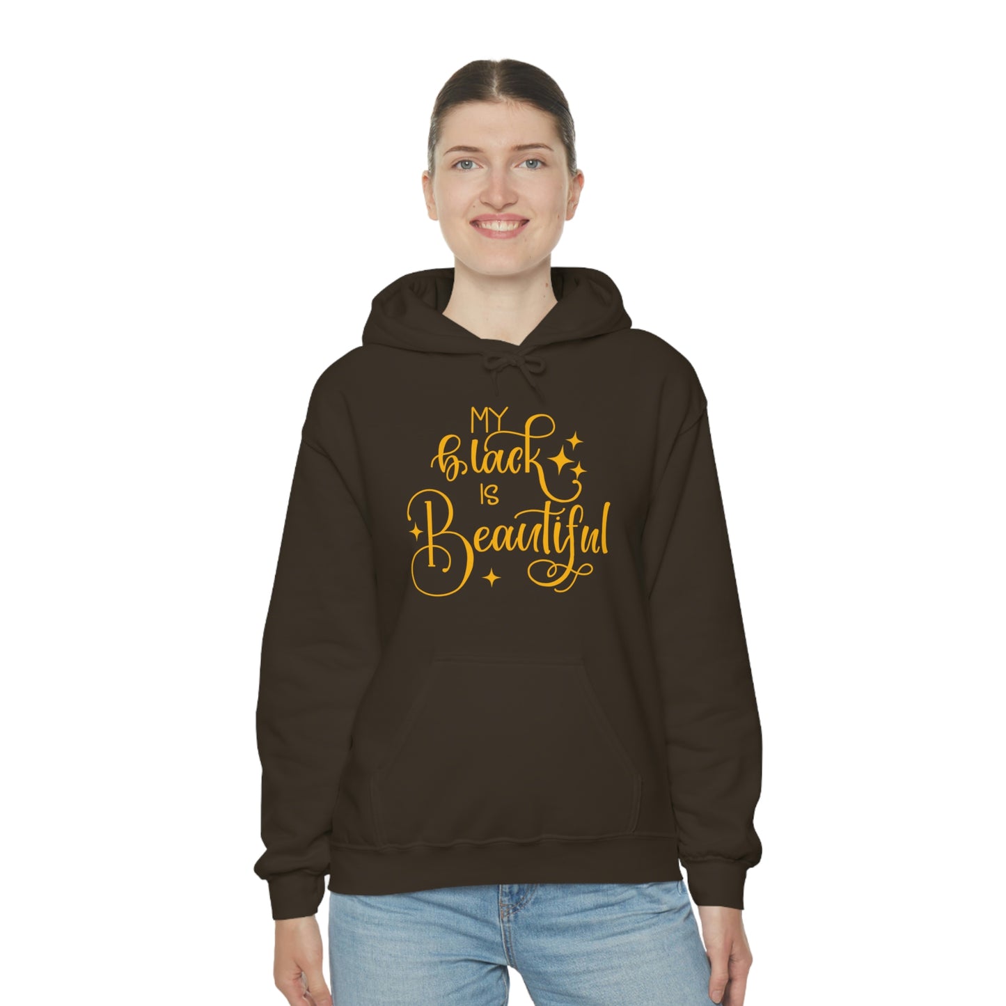 Black is Beautiful Hooded Sweatshirt