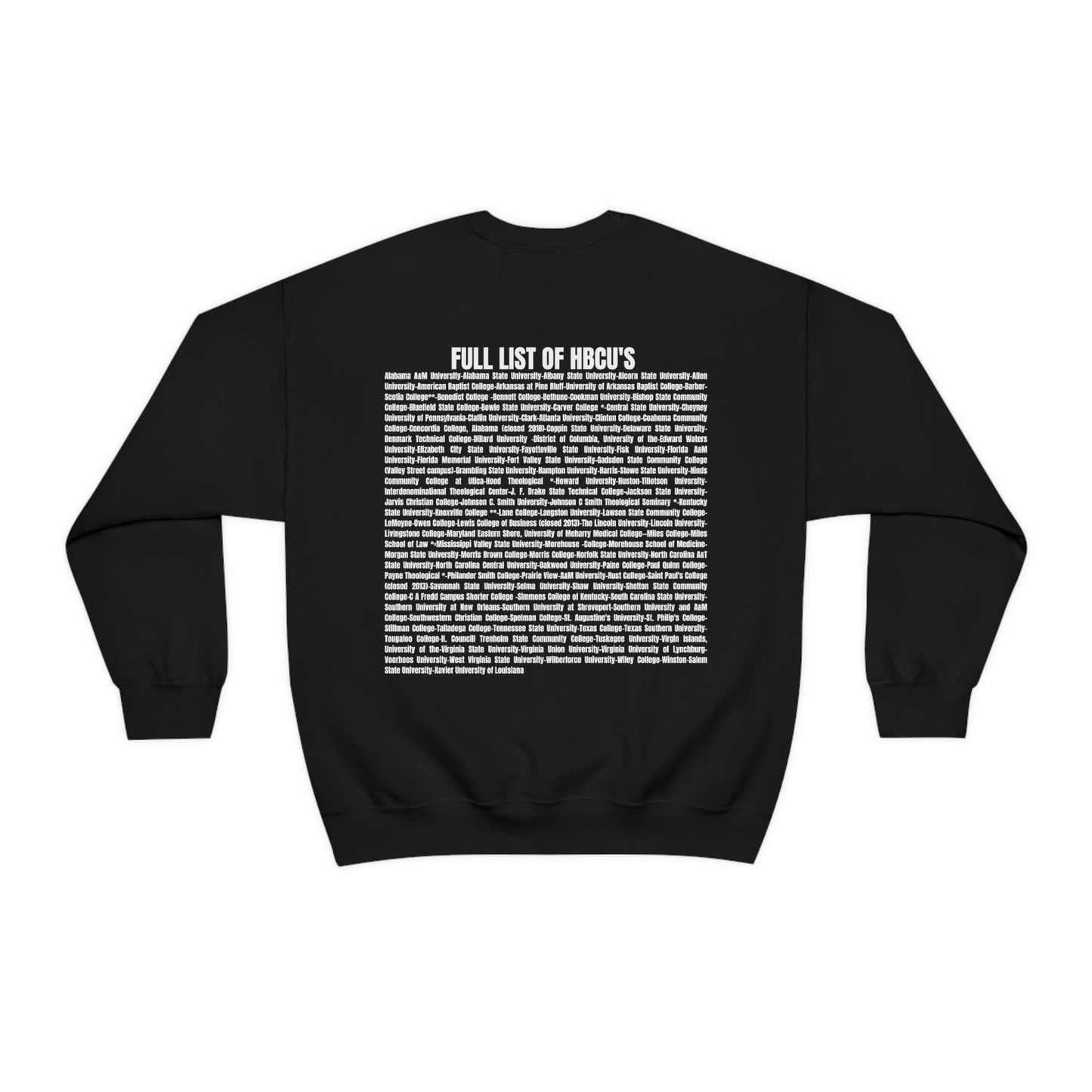 HBCU Unisex Heavy Blend™ Crewneck Sweatshirt*Maroon and Gold*