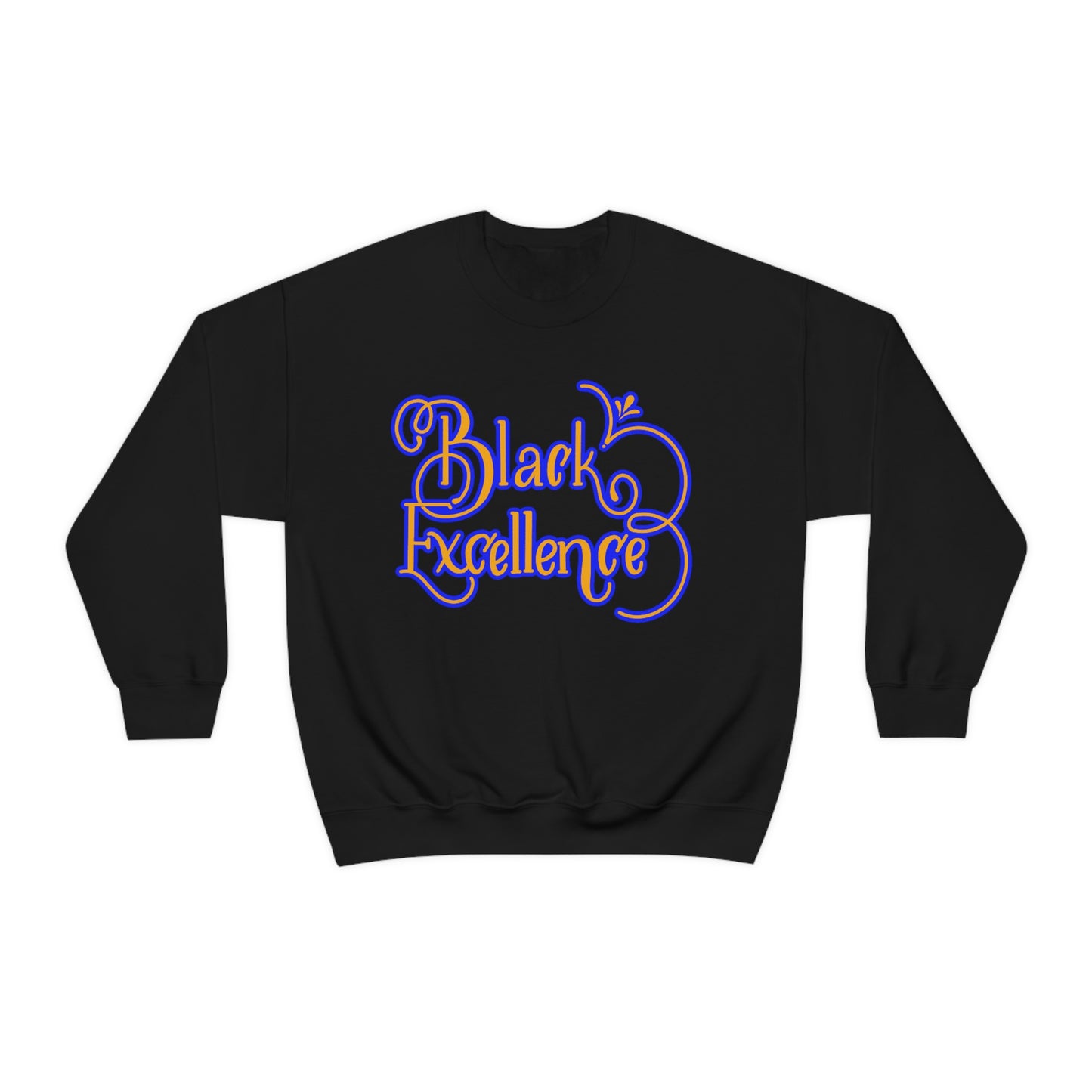 HBCU Unisex Heavy Blend™ Crewneck Sweatshirt*Blue and Gold*