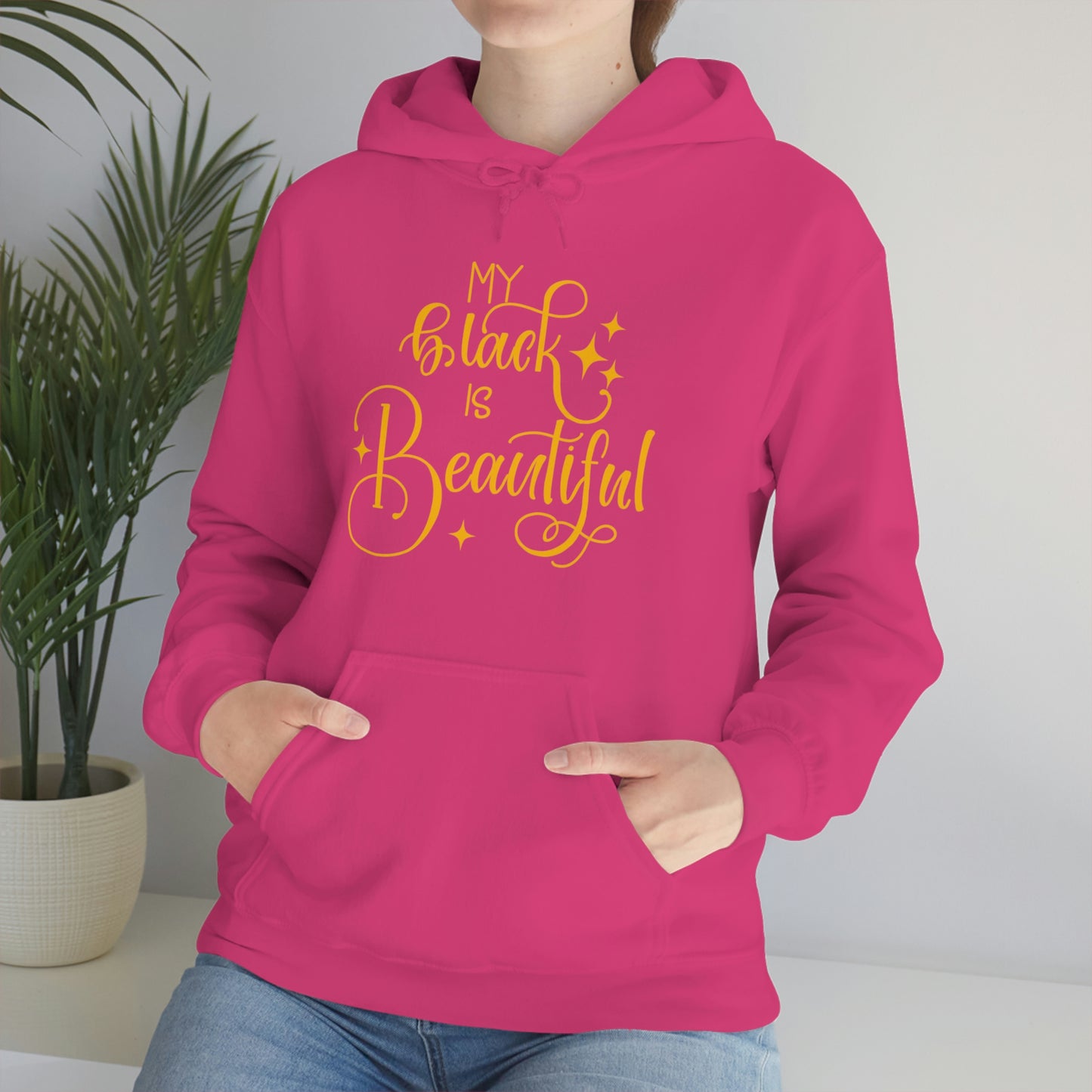 Black is Beautiful Hooded Sweatshirt