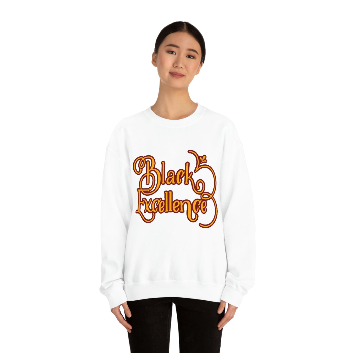 HBCU Unisex Heavy Blend™ Crewneck Sweatshirt*Maroon and Gold*