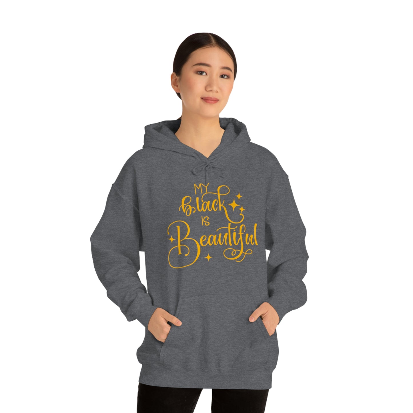 Black is Beautiful Hooded Sweatshirt